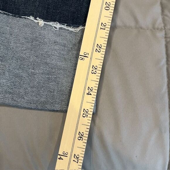 Joe's Jeans High Rise Cuff Crop Jeans Dark Medium Wash Size 32 - Picture 12 of 14